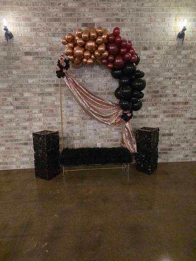 Celebration balloon arch