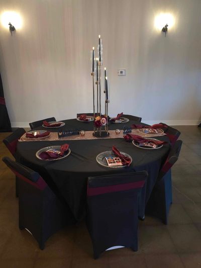 Celebration guest table