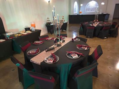 Celebration party setup