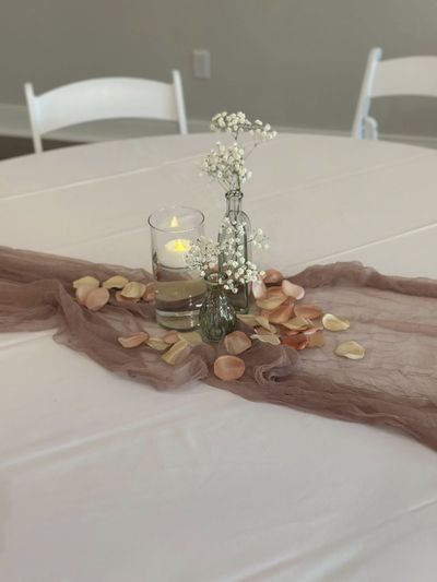 Elegant wedding table setting